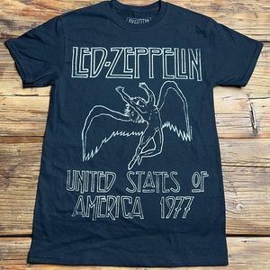 Led Zeppelin 1977 Band Tee Shirt